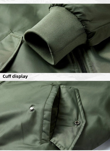 Warm Men's jackets Thick Brand Luxury Winter Down Jacket Coats Parkas Pilot Jackets Outwear Padding Padded Puffer Jacket HXY282