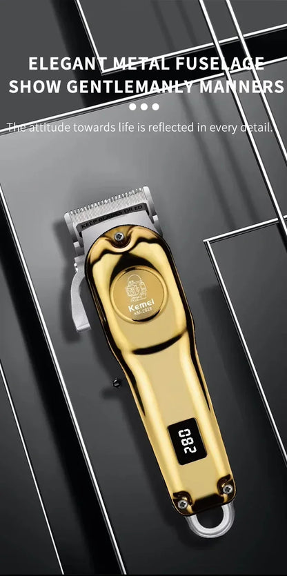 Kemei KM-2628 KM-678 KM-2024 USB Rechargeable Hair Clipper Professional Cordless Men Hair Trimmer Men's Hair Cutting Machine