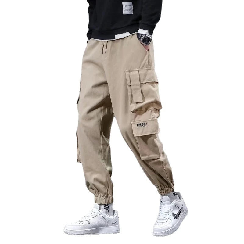 New Winter Lambswool Outdoor Waterproof Cargo Pants Men Warm Casual Pants Men Sportswear Winter Sports Outwear Sweatpants