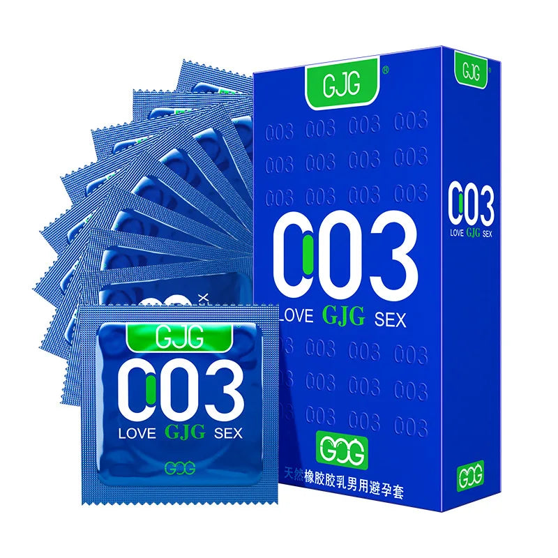 10pcs 65mm XXL Condoms Adults Toys For Men Long Sex Delay Ejaculation Super Thin Condoms G Spot Stimulation Penis Sleeve SexShop