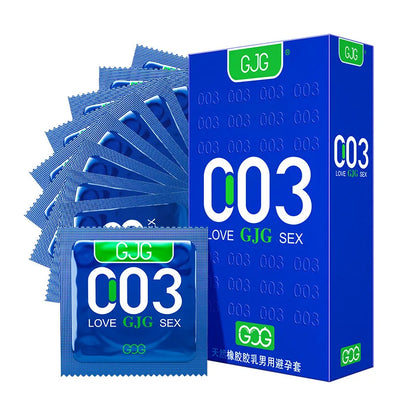 10pcs 65mm XXL Condoms Adults Toys For Men Long Sex Delay Ejaculation Super Thin Condoms G Spot Stimulation Penis Sleeve SexShop