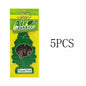 3-80pcs Christmas Tree Car Air Freshener Natural Aromatherapy Tea Paper Hanging Perfume Vanilla Auto Parts Interior