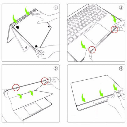 Laptop Case For Macbook Air 13 A2337  M1 M2 M3 Air 15.3 For Macbook Pro 13 A2338 14 16 Matte Protective Cover Shockproof shell