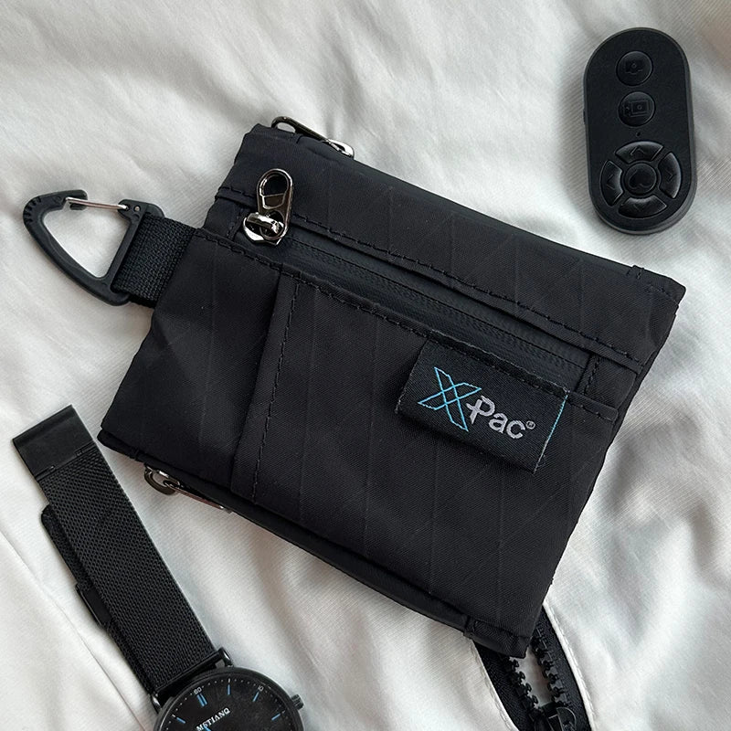 EDC 5-Pocket Multi Pouch X-PAC Wallet Small Keychain Coin Pouch  EDC Pocket Organizer Utility Pouch for Cards waterproof bag