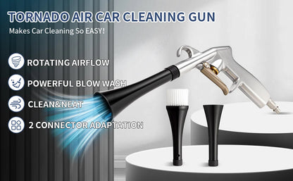 High Pressure Dust Blowing Gun Air Blow Car Wash Gun Efficient Dry Cleaning Gun Professional Car Interior Cleaning Tools