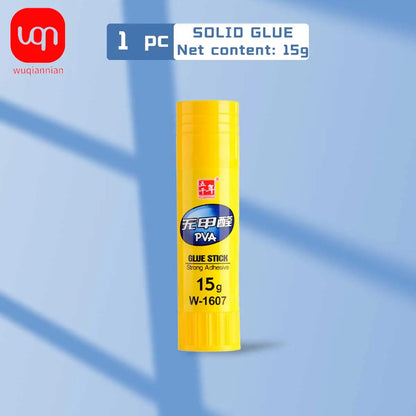 WQN-1/2/5pcs Solid Adhesive Stick High Viscosity School Office Stationery Art Photos Adhesive Stick Return To School Season