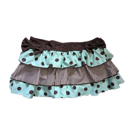 Emo Girls Summer Mini Cute Striped Women's Skirt Streetwear Hip-Hop All-match Fashion Vintage Y2K Hot Girls Slim Women's  Skirt