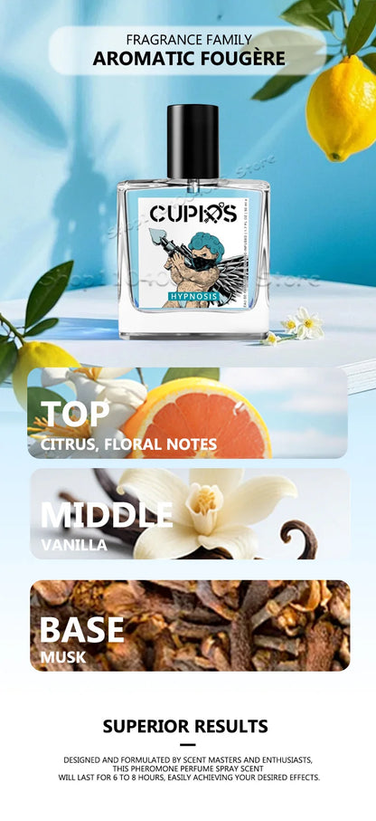 10ML/50ML Cupid Perfume for Men Pheromone Perfume Original Long Lasting Fragrance Men's Perfume Cologne for Men