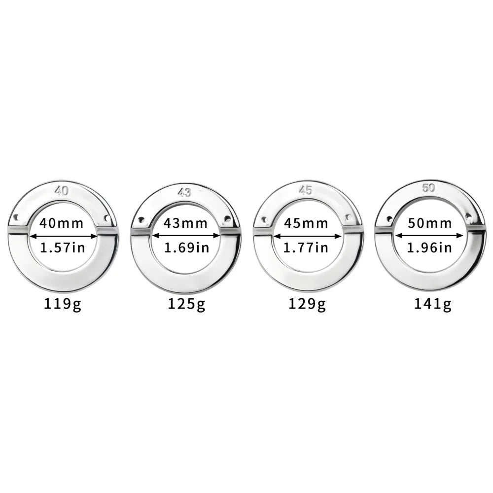 Stainless Steel Chastity Cage Device Penis Rings Bondage Belt Cock CB Lock BDSM Sex Toys for Man Gay Adult Products Accessories