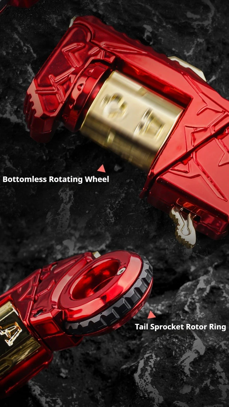 Stress Relief Toy Pistol Guns Eject Fidget Roller Paragraph Ring Mechanical Slider Multi-functional Sensory Toys Anti Anxiety