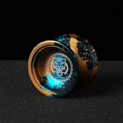 Yoyo Professional Magic Metal Yoyo With 10 Ball Bearing Alloy Aluminum High Speed Unresponsive Yoyo Classic Toys For Kids