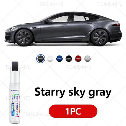 For 2012-2025 Tesla Model 3 Y X S Car Paint repair pen Car touch up pen Black white Tesla wheel paint Repair Agent Paint Repair