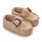 HAIZHIW 0-18M Baptism Newborn Baby Prewalker Girls Boys Casual Shoes Leather Non-Slip Soft-Sole Infant Toddler First Walkers