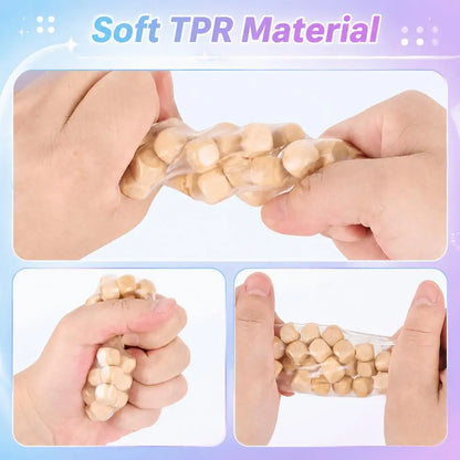 DIY Clear Stress Balls Making Kit Sensory Balls DIY Craft Set with Tool for Adults Office Anxiety Handmade Fidget Toys