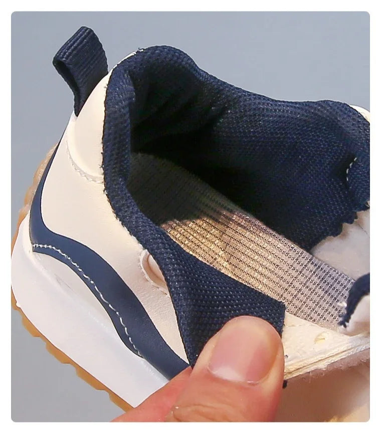 New Fashion Children's Causal Sneakers for Girls Cute Patchwork Kids Sports Shoes Soft Versatile Boys School Running Sneakers