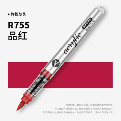 1 PC 120 Colors Acrylic Paint Marker Pens Professional Drawing Pens for Graffiti Manga School Aesthetic Stationery Art Supplies