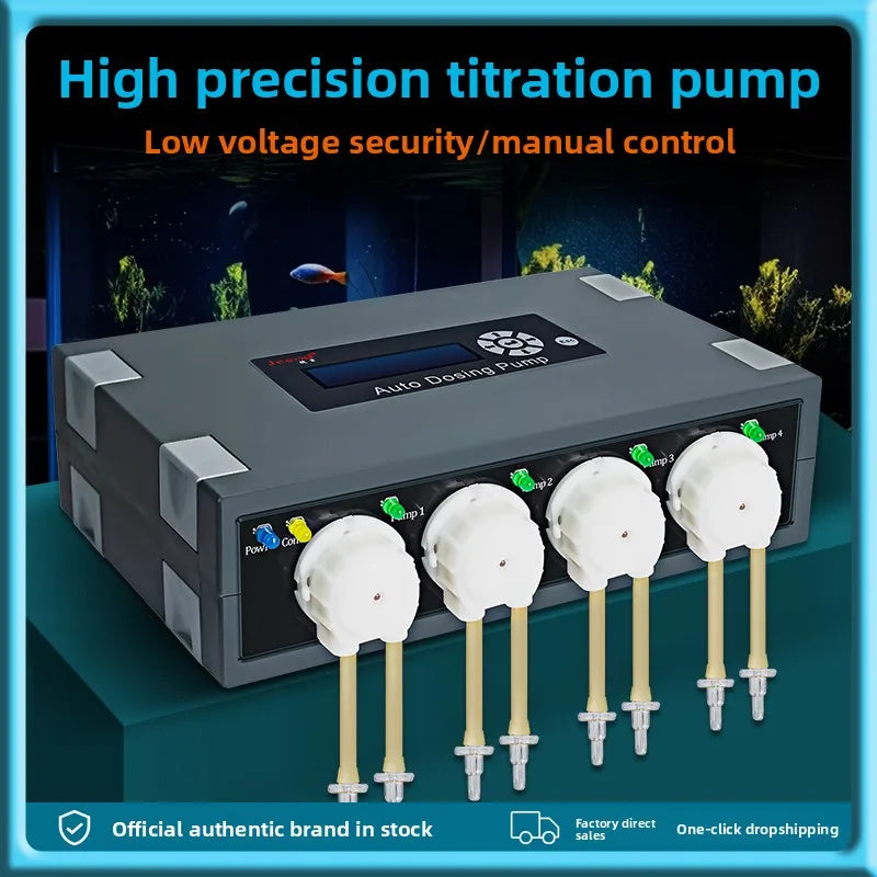 JEBAO DP-4 DP-5 DP-2 DP-3S DP-4S DP-3 Automatic titration pump peristaltic pump Dosing pump Aquarium automatic infusion machine