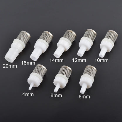 4~20mm Hose Filter Car Wash Tube Garden Irrigation Aquarium Filter Strainer Stainless Steel Mesh Filter