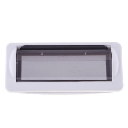 Marine Boat Waterproof Stereo Radio Housing Cover with Mount, White