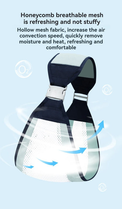 New Models Baby Outdoor Mesh Breathable Carrier Carrying Baby Comfort Waist Stool Multifunctional Baby Carrier Free Your Hands