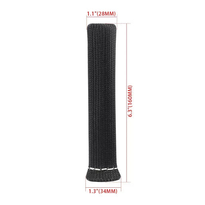 8PCS Sleeve Heat Shield Cover 2500 Degree Spark Plug Wire Boots Protector Spark Plug Cable Heat Insulation Wrap Titanium Fiber