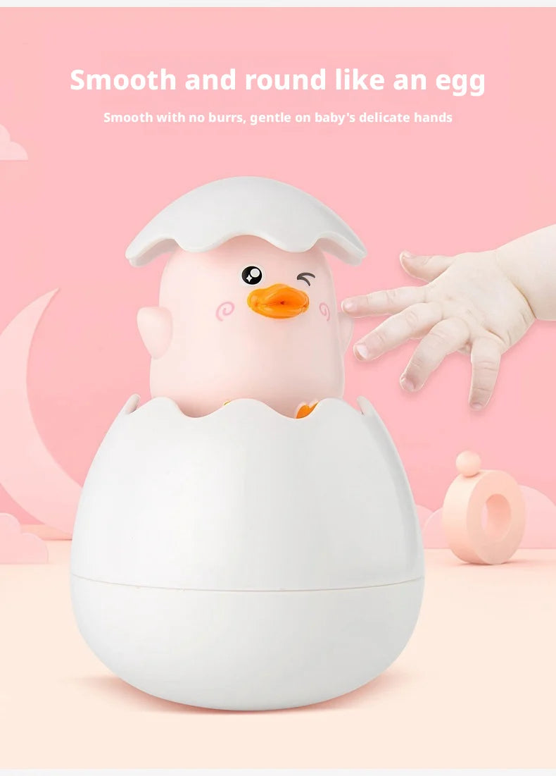 Baby Bathing Toy Kids Cute Duck Penguin Dinosaur Egg Water Spray Sprinkler Bathroom Sprinkling Shower Swimming Water Toys Gifts