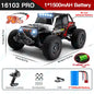 ZWN 1:16 70KM/H Or 50KM/H 4WD RC Car With LED Remote Control Cars High Speed Drift Monster Truck for Kids vs Wltoys 144001 Toys