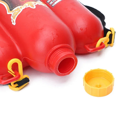 Kids Beach Toys Watergun Children Fireman Backpack Nozzle Water Gun Beach Outdoor Toy Extinguisher Soaker Toys for Boy Children