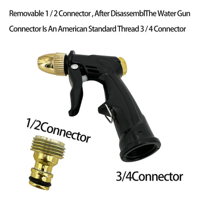 GOUN HOSE Garden Water Spray Gun High Pressure Water Gun Foam Water Bottle Spray Car Wash High Pressure Sprayer Watering Nozzle