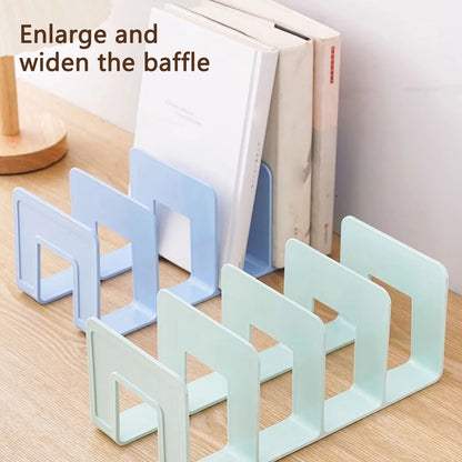 Multifunctional storage bookshelf, storage book stand, desk organizing rack, CD files, school office supplies