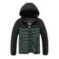 Winter Men's Bomber Padded Jacket Casual Men Cotton Thicken Warm Hooded Parkas Coats Male Thermal Windbreaker Jackets Clothing