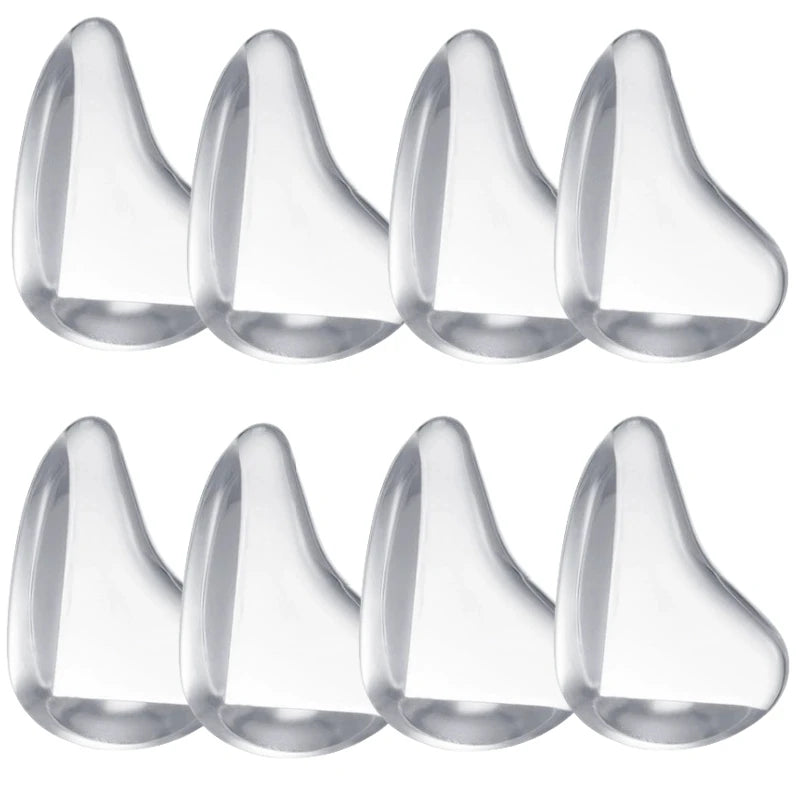 Baby Safety Silicone Table Corner Protector Furniture Edge Protection Cover Transparent Children Anti Collision Edge Guards