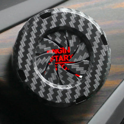 For One Button Start Stop Car Decorative Ring Cover Knob Style Decorative Cover Ignition Switchs Hiddens Protective Cover