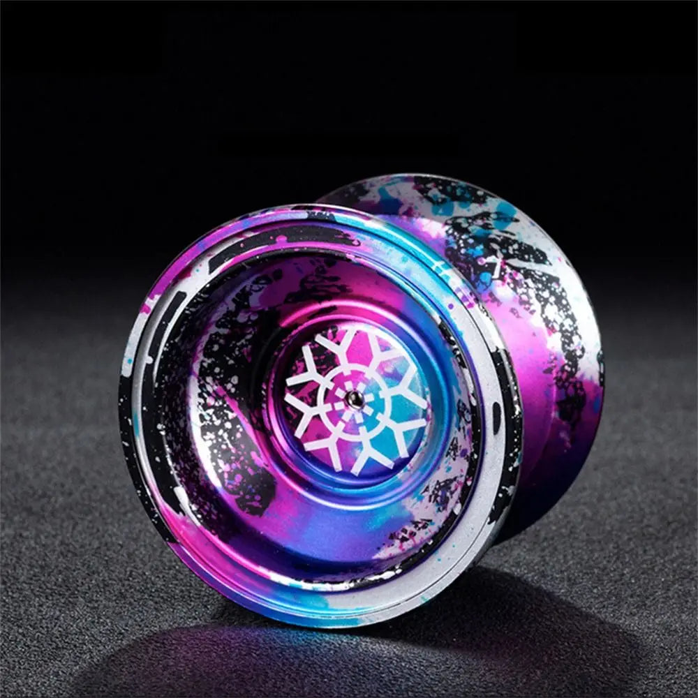 10 Ball Bearing Metal Yoyo Fashion Alloy Aluminum Unresponsive Yoyo Ball Spinning String Professional Yo Yo Toys 1A/3/5A