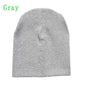 6M-3Y Baby Knitted Hat Scarf Set Solid Color Cotton Hip Hop Beanie Warm Toddler Cap for Boys Girls Spring Autumn Winter