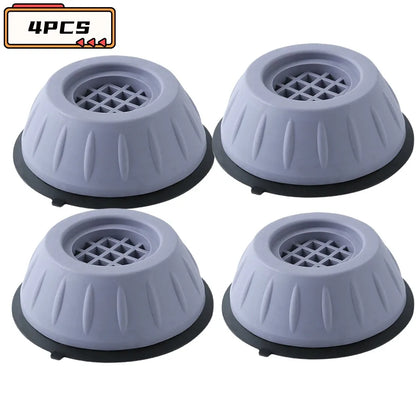1/2/4pcs Anti Vibration Feet Pads Rubber Legs Slipstop Silent Skid Raiser Mat For Washing Machine Support Dampers Stand Accessor
