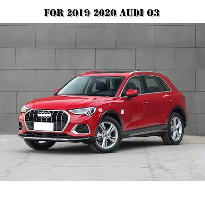 FOR Audi Q3 2019 -2022 Car Carbon fiber style Console Gear Shift Frame Cover Trim Interior accessories  Auto Integral interior