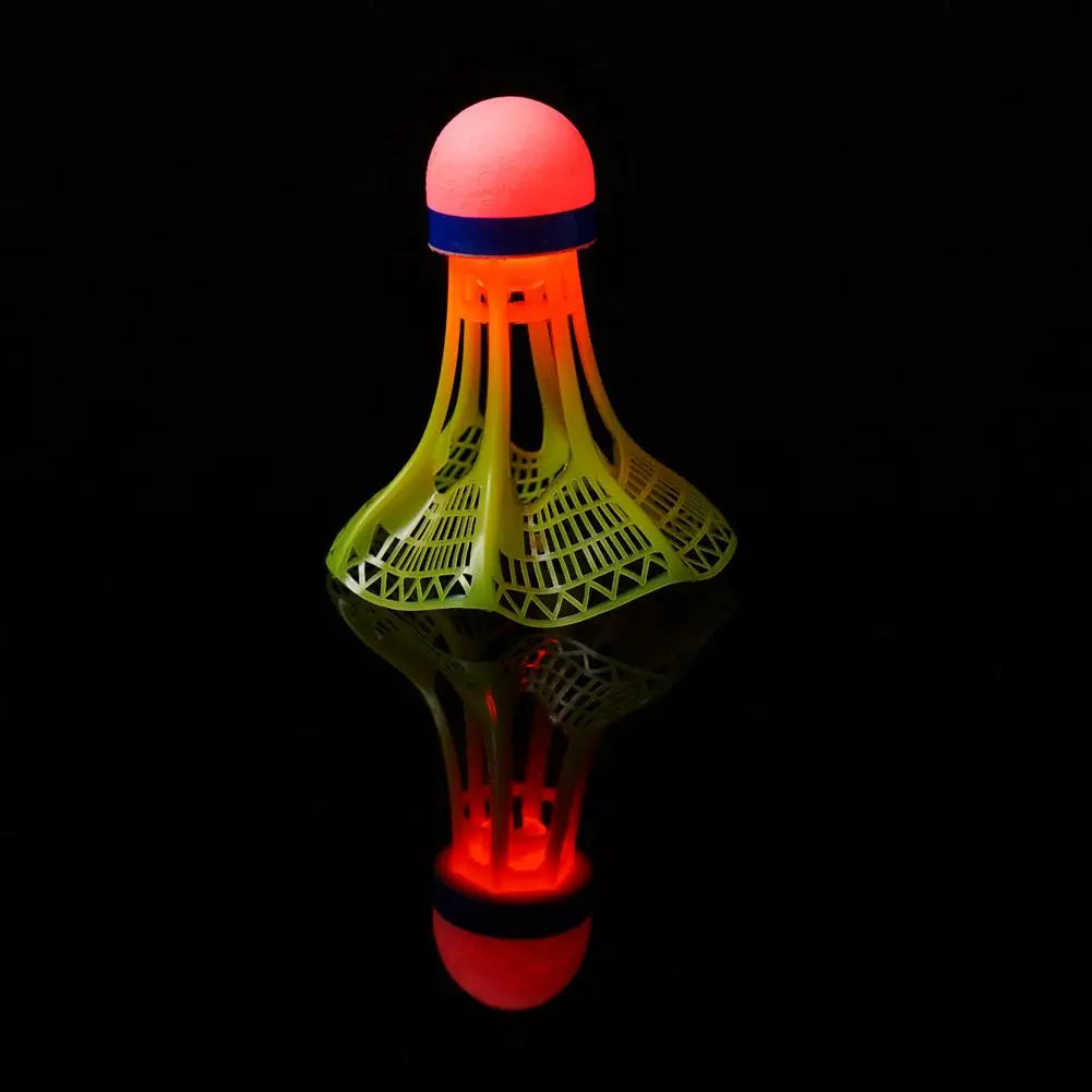 Luminous Windproof Luminous Badminton Ball, Super Durable And Unbreakable, Outdoor Fluorescent Bright Nylon Ball With Light