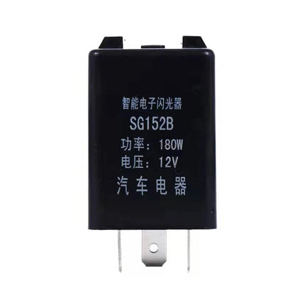 3 Pins Indicator Car Motorcycle 12V Electronic LED Relay Fix Blinker Flasher Indicator 12V LED Relay Fix Flasher Indicator