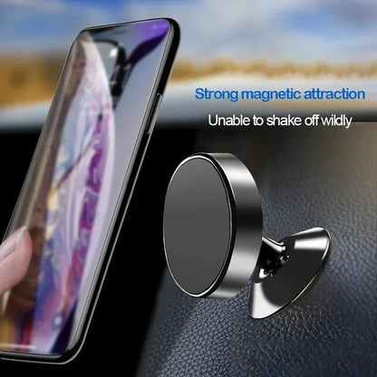 Metal Magnetic Car Phone Holder Magnet Mount Mobile Cell Phone Stand 360° Rotation Universal Cars Holder