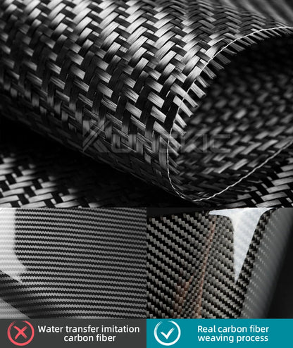 Real Soft Carbon Fiber Sticker For Seat Leon MK3 2013 2014 2015 2016 2017 2018 2019 2020 LHD RHD Car Central AC Button Interior
