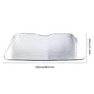 Truck Windshield Sun Shade Car Window Sunshades Anti-UV Thickened Sun Shade Cover Foldable Windshield Block Cover 220cmx80cm