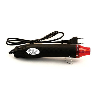 300W Electrical Mini Heat Gun Handheld Hot Air Gun with 300PCS Heat Shrink Butt for DIY Craft Embossing Shrink Wrapping PVC