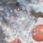 5D Nail Stickers Summer Beach Shell Crystal Diamond Self Adhesive Nail Art Stickers DIY Cute Ocean World Nail Decorations Parts