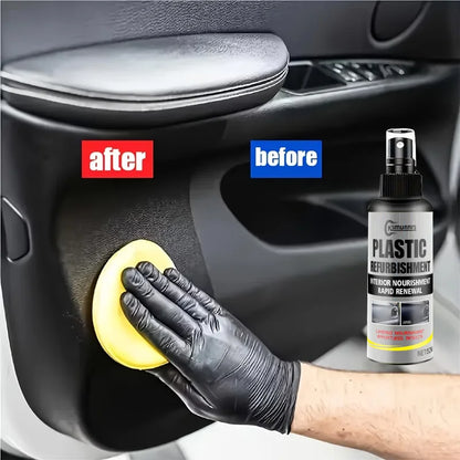 Car Interior Restorer Spray, Restores Shine to Leather, Plastic, Dashboard and Auto Trim