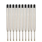 5/10/20pcs L:3.9 In Ballpoint Pen Refills for Parker Pens Medium Point blue red Black Ink Rods for Writing Office Stationery