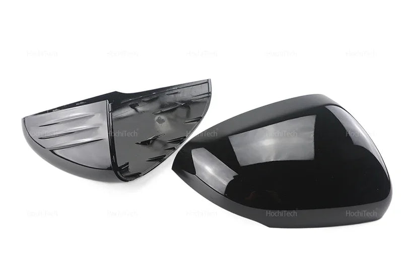 For Mercedes-Benz W177 V177 C118 X118 2018-2023 Black Carbon Fiber Car Rear View Door Wing Side Mirror Cover Caps Shell Case