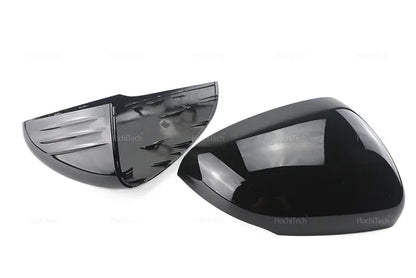 For Mercedes-Benz W177 V177 C118 X118 2018-2023 Black Carbon Fiber Car Rear View Door Wing Side Mirror Cover Caps Shell Case