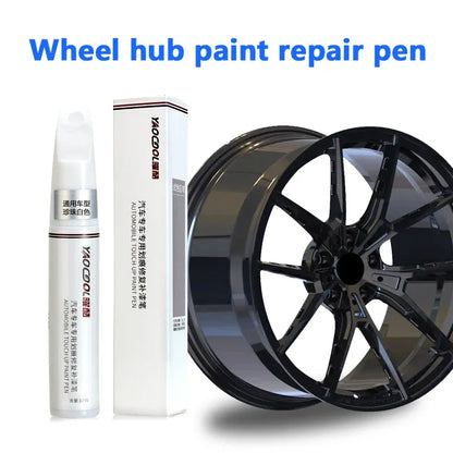Car Wheel Scratch Repair Pen Black Edge Repair Paint Remover Black Silver Varnish Varnish Repair Set Silver Paint Pen