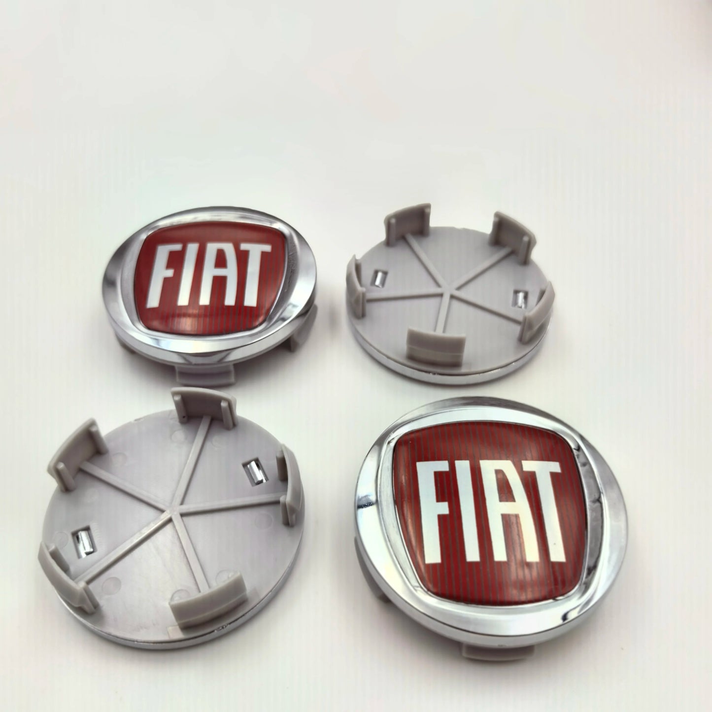 4pcs 60MM Car Wheel Hub Center Cover Emblem for FIAT 500 Ducato Panda Grande Punto Tipo Abarth Pulse Strada 600 500L Accessories